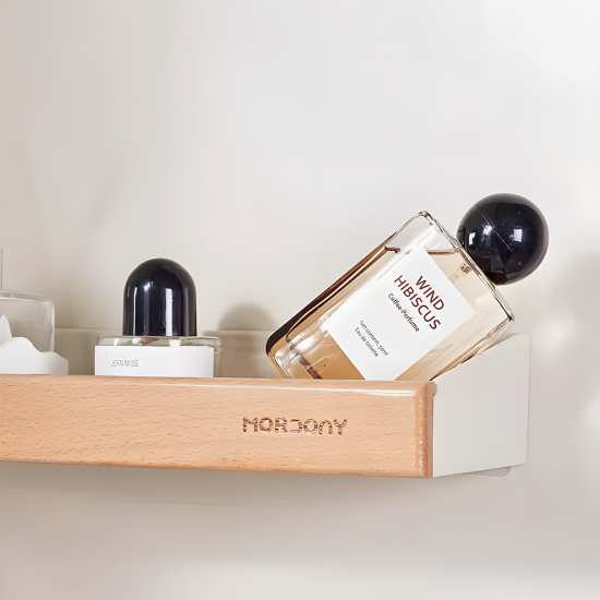 Metal & Wooden Shelf 30 cm